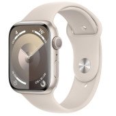 Apple Watch Series 9 GPS 41mm Starlight Aluminum Case w. Starlight Sport Band - S/M (MR8T3) (Open Box)