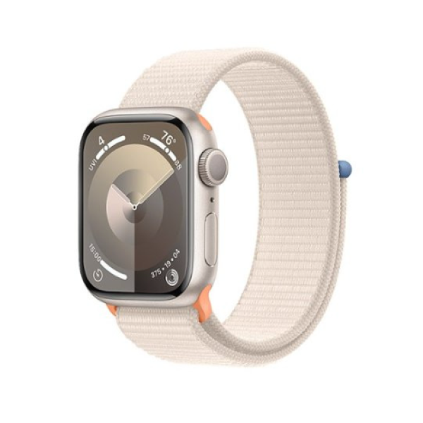 Apple Watch Series 9 GPS 41mm Starlight Aluminum Case w. Starlight S. Loop (MR8V3) - фото Apple Watch Series 9 GPS 41mm Starlight Aluminum Case w. Starlight S. Loop (MR8V3)