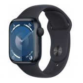 Apple Watch Series 9 GPS 45mm Midnight Aluminum Case w. Midnight Sport Band - S/M (MR993)