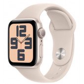 Apple Watch SE 2 GPS 40mm Starlight Aluminium Case with Starlight Sport Band M/L (MR9V3)