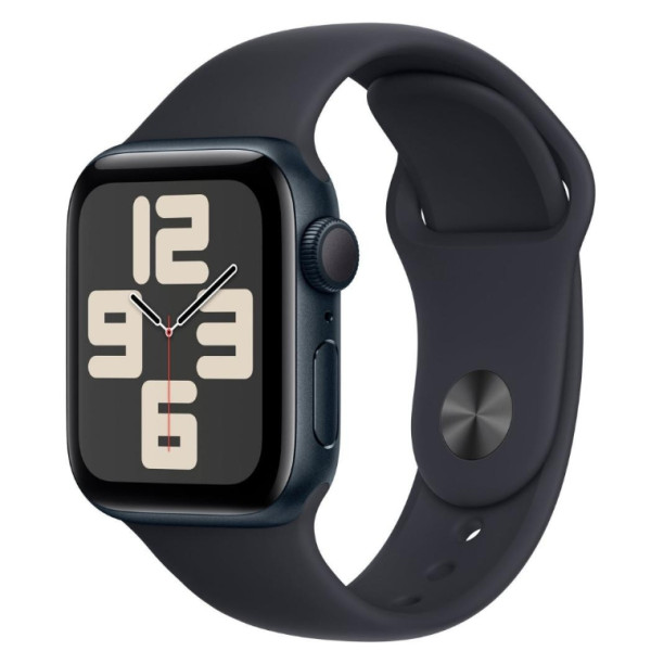 Apple Watch SE 2 GPS 40mm Midnight Aluminium Case with Midnight Sport Band S/M (MR9X3) - фото Apple Watch SE 2 GPS 40mm Midnight Aluminium Case with Midnight Sport Band S/M (MR9X3)