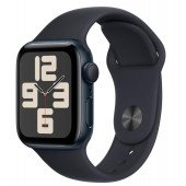 Apple Watch SE 2 GPS 40mm Midnight Aluminium Case with Midnight Sport Band M/L (MR9Y3)