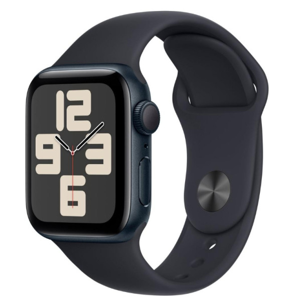 Apple Watch SE 2 GPS 40mm Midnight Aluminium Case with Midnight Sport Band M/L (MR9Y3) - фото Apple Watch SE 2 GPS 40mm Midnight Aluminium Case with Midnight Sport Band M/L (MR9Y3)