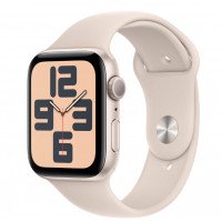 Apple Watch SE 2 GPS 44mm Starlight Aluminium Case with Starlight Sport Band M/L (MRE53)