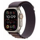 Watch Ultra 2 GPS + Cellular 49mm Titanium Case with Indigo Alpine Loop - Large (MREW3)