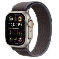 Watch Ultra 2 GPS + Cellular 49mm Titanium Case with Blue/Black Trail Loop - S/M (MRF53)