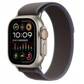 Watch Ultra 2 GPS + Cellular 49mm Titanium Case with Blue/Black Trail Loop - M/L (MRF63)