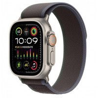 Watch Ultra 2 GPS + Cellular 49mm Titanium Case with Blue/Black Trail Loop - M/L (MRF63)