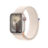 Apple Watch Series 9 GPS + Cellular 41mm Starlight Alu. Case w. Starlight S. Loop (MRHQ3)
