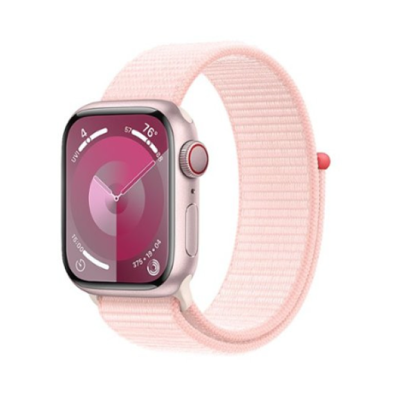 Apple Watch Series 9 GPS + Cellular 41mm Pink Alu. Case w. Light Pink S. Loop (MRJ13) - фото Apple Watch Series 9 GPS + Cellular 41mm Pink Alu. Case w. Light Pink S. Loop (MRJ13)