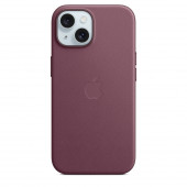 Чехол для iPhone 15 Apple FineWoven with MagSafe (Mulberry)