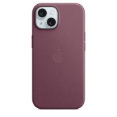 Чехол для iPhone 15 Apple FineWoven with MagSafe (Mulberry)