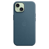 Чехол для iPhone 15 Apple FineWoven with MagSafe (Pacific Blue)