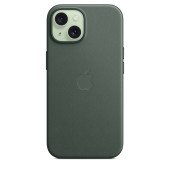 Чехол для iPhone 15 Apple FineWoven with MagSafe (Evergreen)