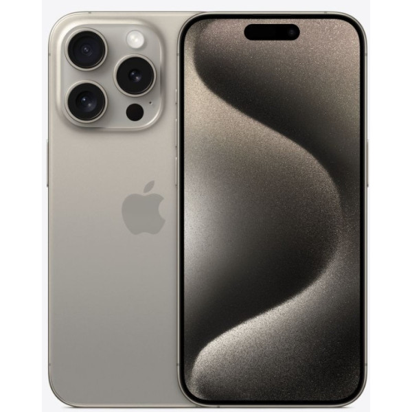 iPhone 15 Pro Natural Titanium 128 GB (MTUX3) - фото iPhone 15 Pro Natural Titanium 128 GB (MTUX3)