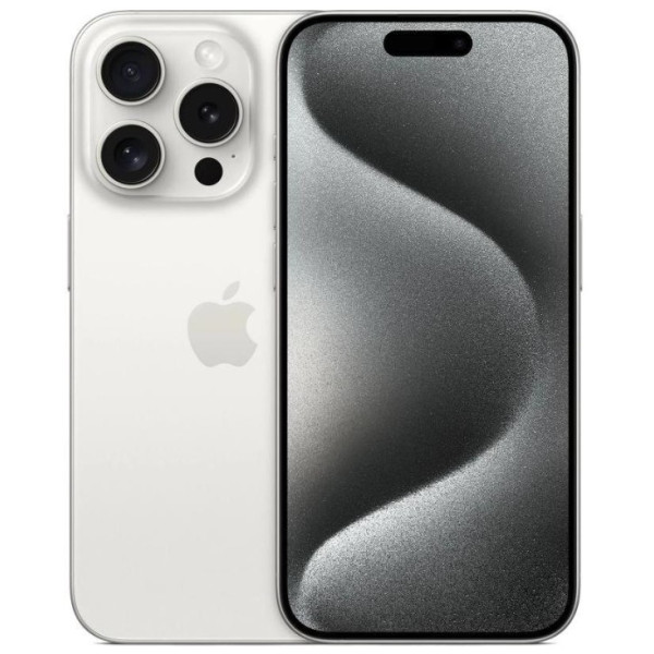 Apple iPhone 15 Pro White Titanium 512 GB (MTV83) (Used)
