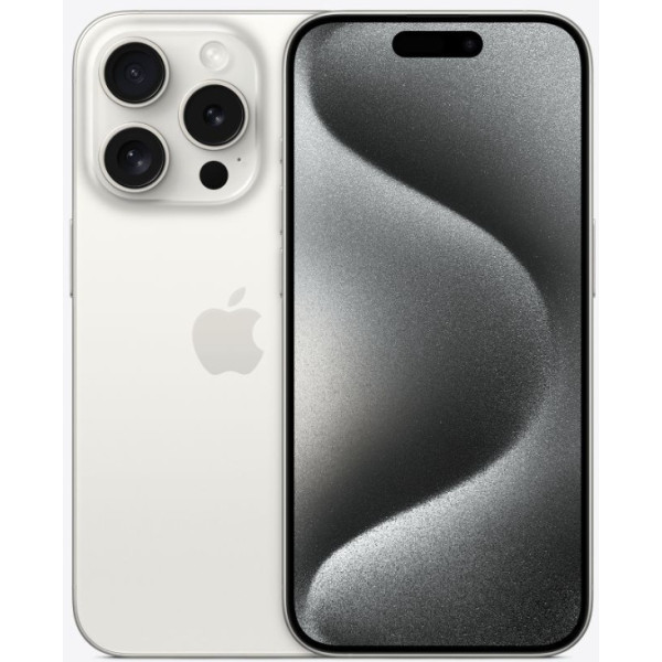 iPhone 15 Pro White Titanium 256 GB (MTV43)