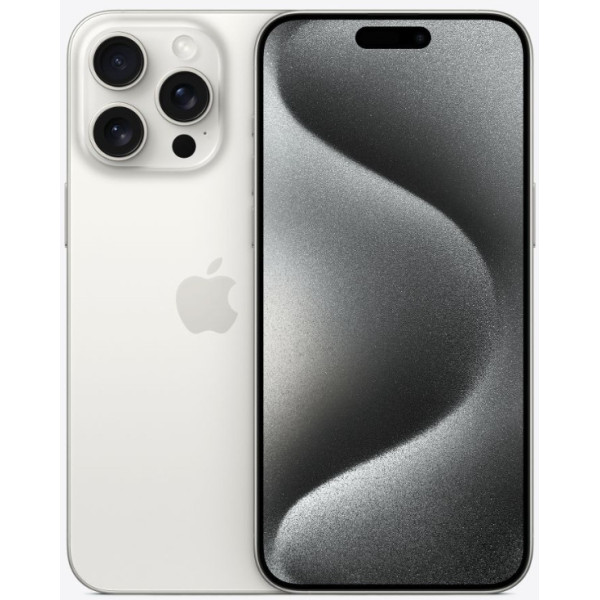 iPhone 15 Pro Max White Titanium 1TB (MU7H3) - фото iPhone 15 Pro Max White Titanium 1TB (MU7H3)