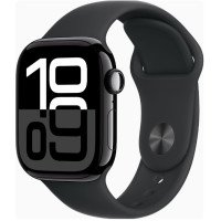 Apple Watch Series 10 GPS 42mm Jet Black Alu. Case w. Black Sport Band - M/L (MWWF3)