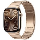 Apple Watch Series 10 GPS + Cellular 42mm Gold Titanium Case w. Gold Link Bracelet (MX0N3+MXMC3)