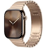Apple Watch Series 10 GPS + Cellular 42mm Gold Titanium Case w. Gold Link Bracelet (MX0N3+MXMC3)