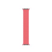 Ремінець-браслет для Apple Watch 38mm/40mm Braided Solo Loop (Pink Punch) M