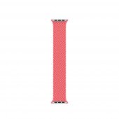 Ремешок-браслет для Apple Watch 38mm/40mm Braided Solo Loop (Pink Punch) M