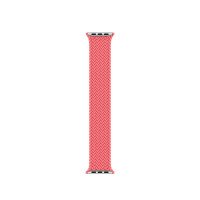 Ремінець-браслет для Apple Watch 38mm/40mm Braided Solo Loop (Pink Punch) S