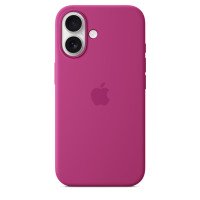 Чехол iPhone 16 Apple Silicone Case with MagSafe (Fucshia)