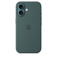 Чехол iPhone 16 Apple Silicone Case with MagSafe (Lake Green)