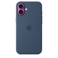 Чехол iPhone 16 Apple Silicone Case with MagSafe (Denim)