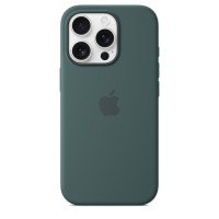 Чехол iPhone 16 Pro Apple Silicone Case with MagSafe (Lake Green)