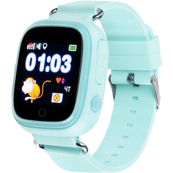 Детские умные часы с GPS трекером Gelius Pro GP-PK003 Blue (12 мес)