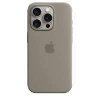 Чехол для iPhone 15 Pro Apple Silicone Case with MagSafe (Clay)