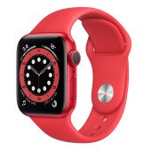 Apple Watch Series 6 GPS 44mm (PRODUCT)RED Aluminum Case w. (PRODUCT)RED Sport B. (M00M3UL/A) UACRF