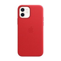 Чехол iPhone 12/12 Pro Apple Leather Case (Red)