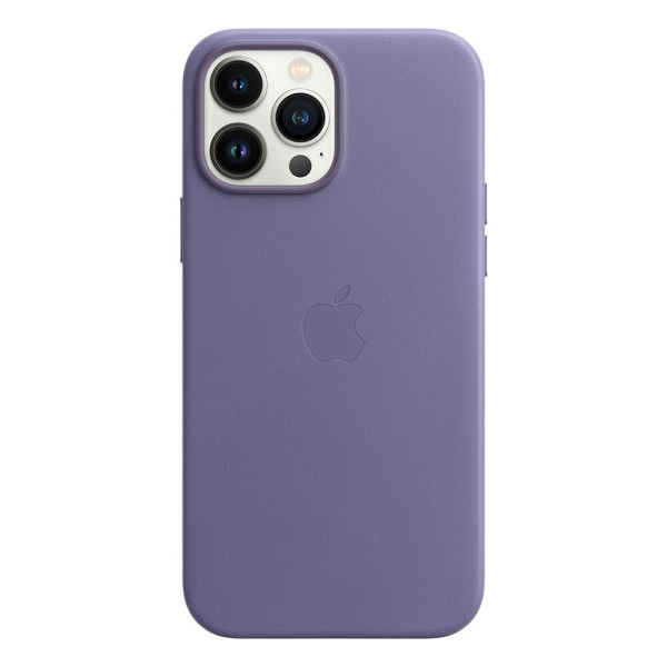 Чехол для iPhone 13 Pro Apple Leather Case with MagSafe (Wisteria)