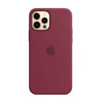 Чохол iPhone 12 Pro Max Apple Silicone Case (Plum)