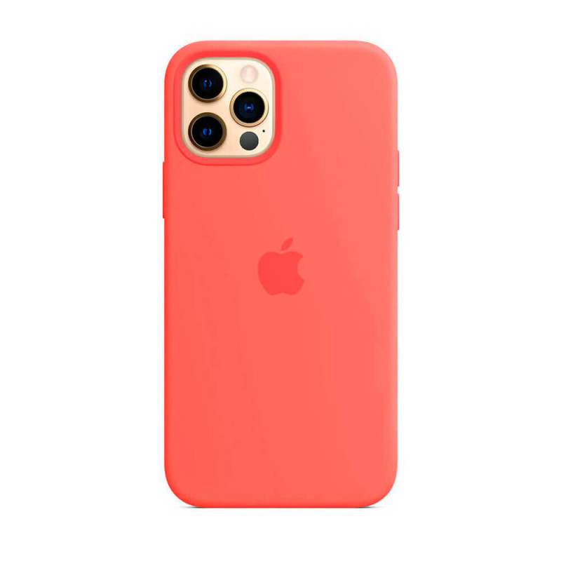 Чехол iPhone 12/12 Pro Apple Silicone Case (Pink Citrus) фото 2