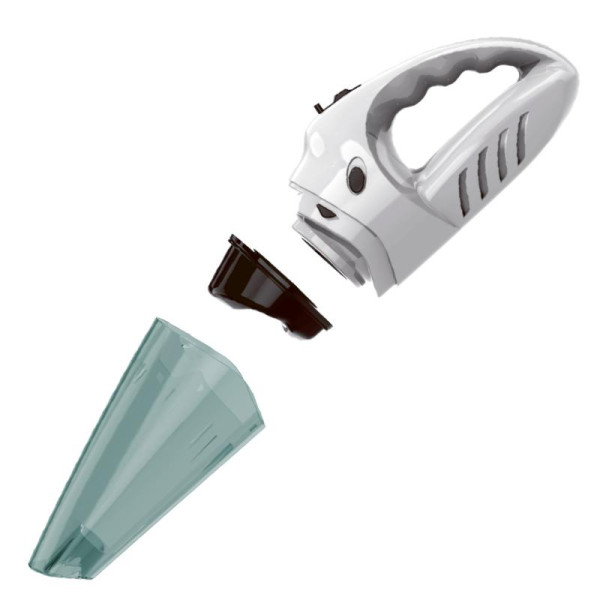 Gelius Portable Vacuum Cleaner GP-VC001 Hurricane White (Пылесос)