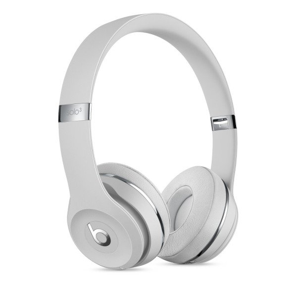 Наушники Beats by Dr. Dre Solo3 Wireless Satin Silver (MUH52/MX452) - фото Наушники Beats by Dr. Dre Solo3 Wireless Satin Silver (MUH52/MX452)