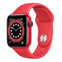 Apple Watch Series 6 GPS 40mm (PRODUCT)RED Aluminum Case w. (PRODUCT)RED Sport B. (M00A3UL/A) UACRF