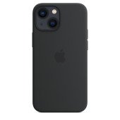 Чехол Накладка для iPhone 13 mini Apple Silicone Case with MagSafe (Midnight)
