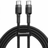 Кабель Baseus Cafule Type-C/Type-C (CATSW-HG1) 2M Black