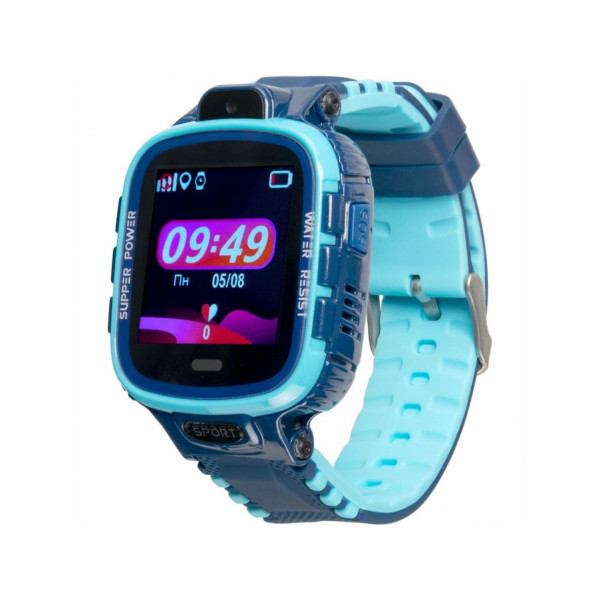 Детские умные часы с GPS трекером Gelius Pro GP-PK001 (PRO KID) Blue (12 мес) - фото Детские умные часы с GPS трекером Gelius Pro GP-PK001 (PRO KID) Blue (12 мес)