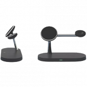 Беспроводное зарядное устройство Amaztec 3-in-1 Magnetic Wireless Charger (black)