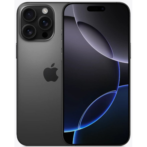 Apple iPhone 16 Pro Max 256GB eSIM Black Titanium (MYW33) - фото Apple iPhone 16 Pro Max 256GB eSIM Black Titanium (MYW33)