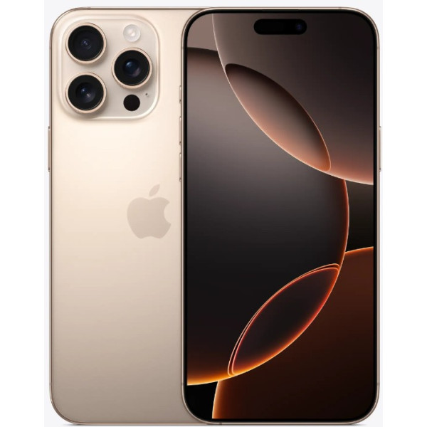 Apple iPhone 16 Pro Max 256GB eSIM Desert Titanium (MYW53) - фото Apple iPhone 16 Pro Max 256GB eSIM Desert Titanium (MYW53)