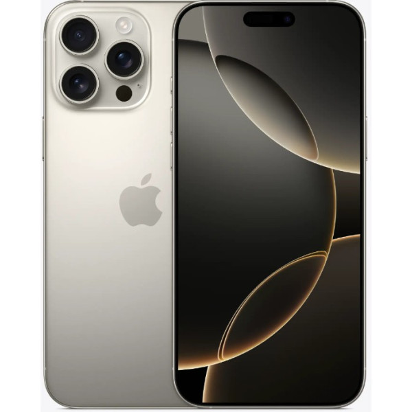 Apple iPhone 16 Pro Max 256GB eSIM Natural Titanium (MYW63) - фото Apple iPhone 16 Pro Max 256GB eSIM Natural Titanium (MYW63)