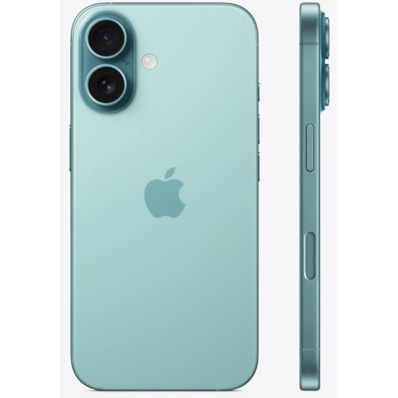 Apple iPhone 16 128GB eSIM Teal (MYAW3) фото 2 Apple iPhone 16 128GB eSIM Teal (MYAW3) фото 2
